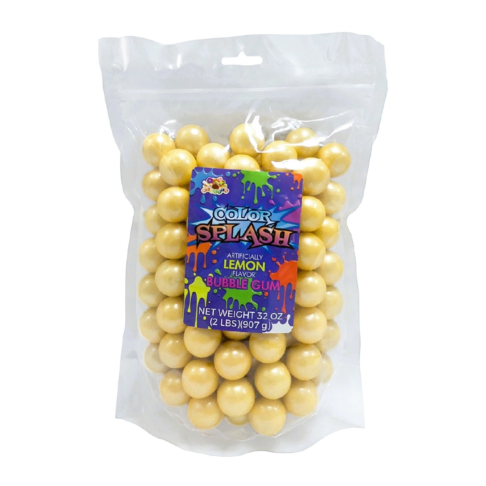 Bulk Gumball Yellow Pearl
